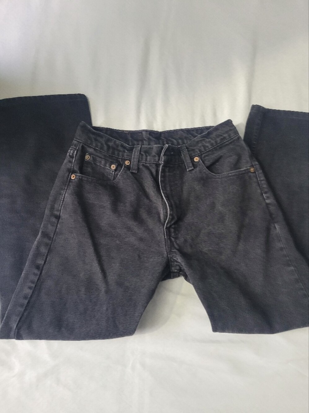 Levi's Men's Black Jeans - Classic Five-Pocket Denim - Picture 3 of 6